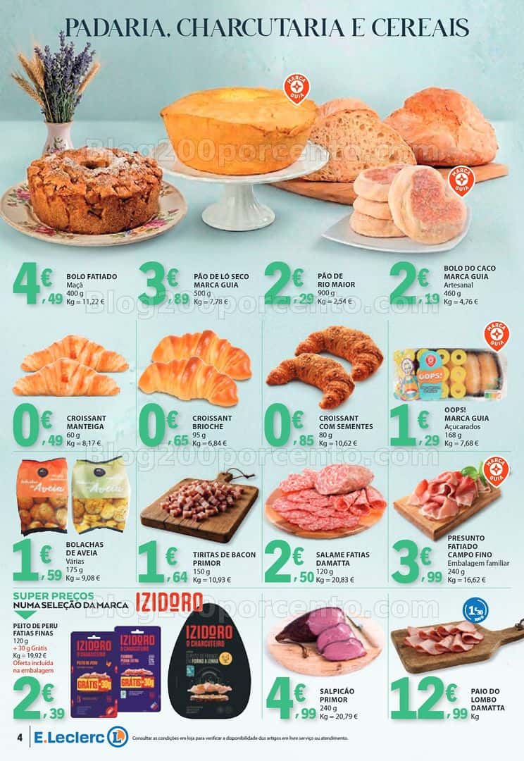 Antevisão Folheto E-LECLERC Especial Pequeno Almoço Promoções de 21 abril a 3 maio